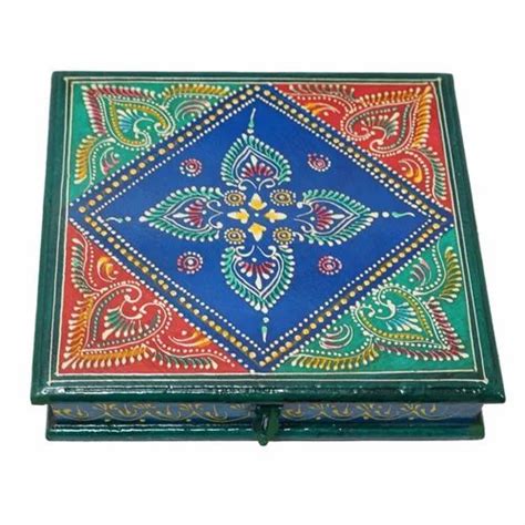 Multicolor Wood Painted Box At Rs 325piece In New Delhi Id 12861551530