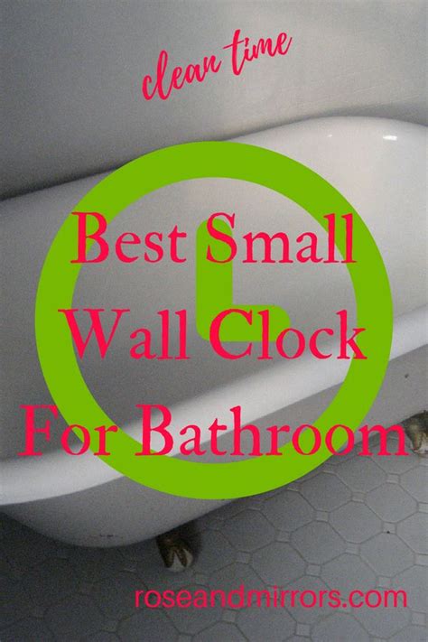 Best Small Wall Clock For Bathroom Bathroom Wall Clocks Small Wall