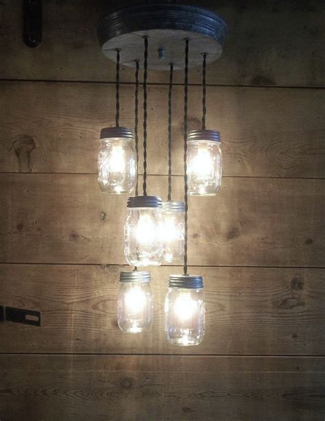 Ball Mason Jar Light Fixture Rustic Country Farmhouse Etsy 1000 In