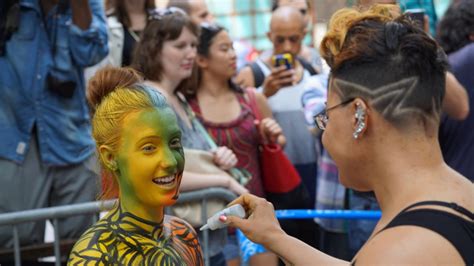 Bodypainting Day 2015 Nyc Part 3 Youtube