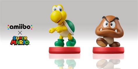 Koopa Troopa And Goomba Amiibo Announced For Super Mario Collection