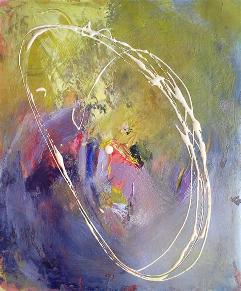 There Acrylic On Paper Cindy Mbell Abstract Abstract Art Painting