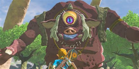 Botw Hinox Foils Strategic Attack With Unexpected Brute Strength