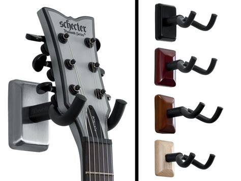 Gator Frameworks Acousticelectric Guitar Wall Hanger With Black