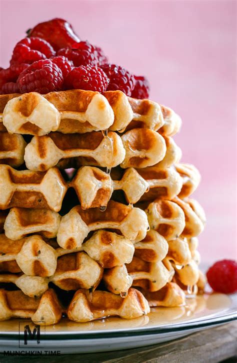 Best Fluffy Waffle Recipe Ever Munchkin Time