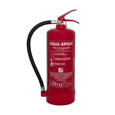 6 Litre Water Fire Extinguisher With Additive St John Ambulance