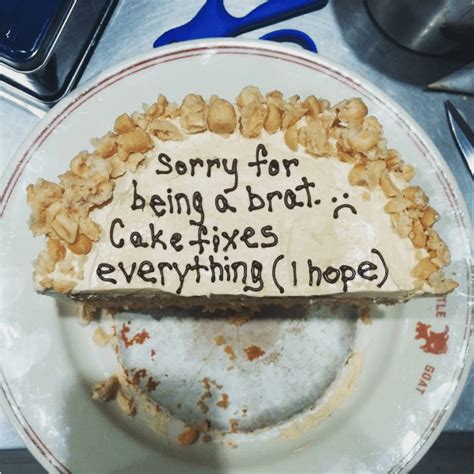 20 Funniest Apology Cakes For Every Occasion