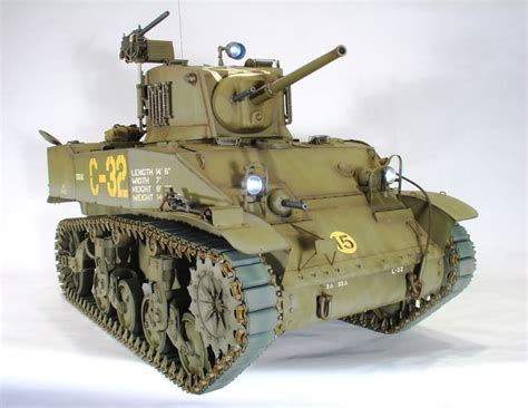 Pin On M5a1 Tank