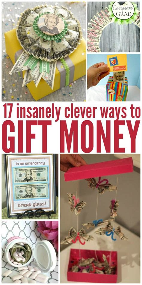 Insanely Clever Fun Money Gift Ideas Christmas Money Creative