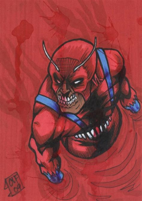 Zombie Ant Man Psc Sketch Card By Chris Foreman On Deviantart