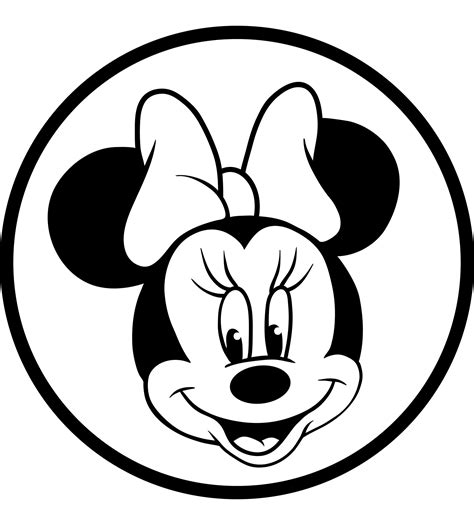 Coloriages pour les enfants à imprimer et jeux gratuits en ligne, sans publicité ! Coloriages à imprimer : Minnie Mouse, numéro : b3a97f00
