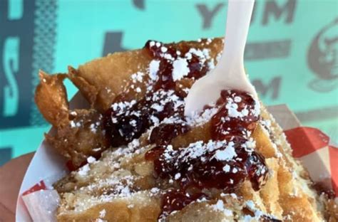 fried food at the state fair of texas is pure satisfaction