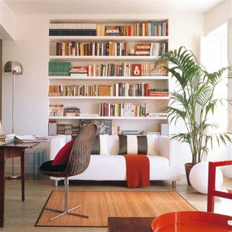 76 Ideas To Organize A Home Library In A Living Room