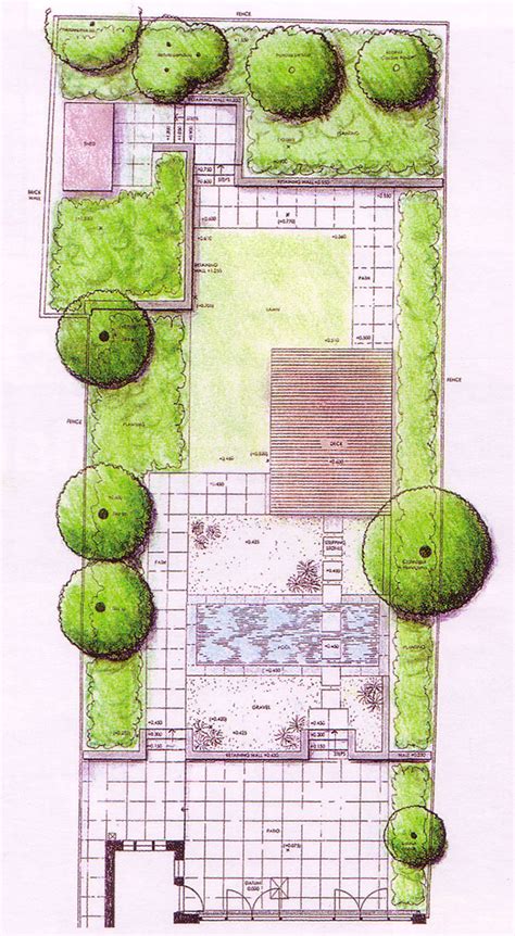 See more ideas about garden planning, garden design, landscape design. Contemporary Terraced Garden with Formal Pool