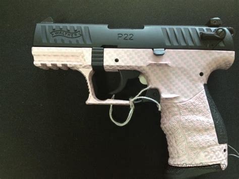 Walther P22 In Pink Carbon Fiber Fi For Sale At