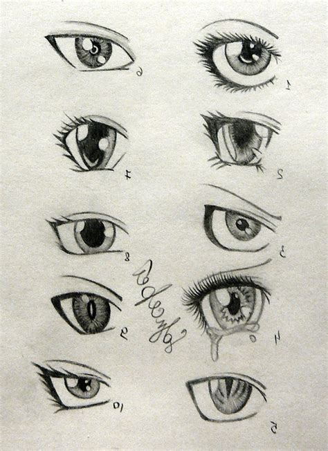Anime Eyes Drawing At Explore