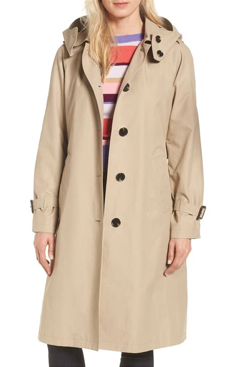 Embrace Rainy Days In Style With This Hooded Michael Kors Trench Coat Big World News