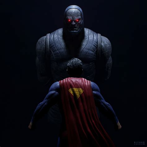 Artstation Darkseid Riyahd Cassiem Superman Art Superman Vs