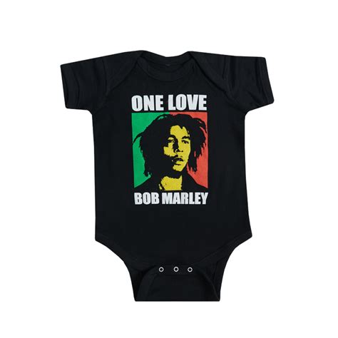 One Love Baby Onesie Bob Marley Official Store