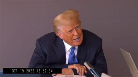 Key Moments From The Video Of Trumps Deposition In E Jean Carroll Trial Released To The Public