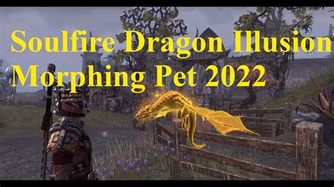 ESO Soulfire Dragon Illusion Morphing Pet Coming In 2022 YouTube