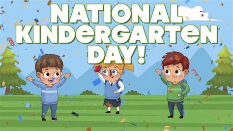 Happy National Kindergarten Day April 21 Creative And Curious Youtube