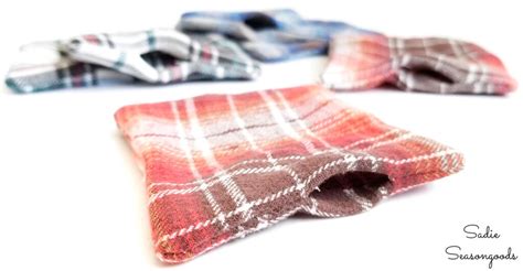 Diy Hand Warmers From Flannel Shirts