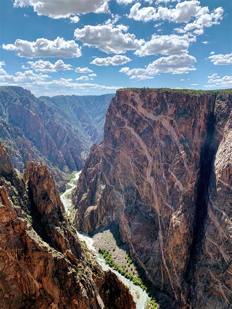 Beautiful Stuff Painted Wall Black Canyon Of The Gunnison National