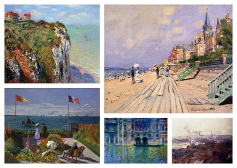 Claude Monet Collection Xxiv Claude Monet Monet Collage Art