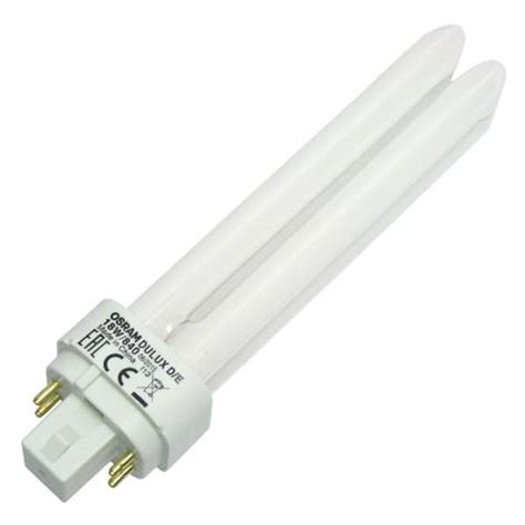 Osram 017617 Double Tube 4 Pin Base Compact Fluorescent Light Bulb