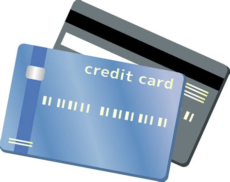 Credit Card Clipart On White Background Credit Card Flat Icon Clip