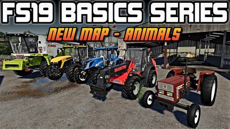 Starting A New Map Equipment For Animals Farming Simulator 19