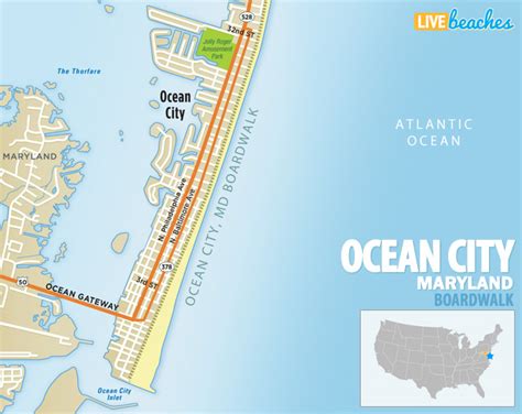 7 Map Of Ocean City Md Image Ideas Wallpaper