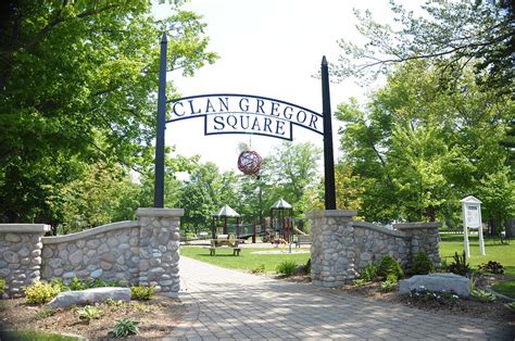 Looking for hotels in bayfield, ontario? Clan Gregor Square in Bayfield Ontario | Clan Gregor ...