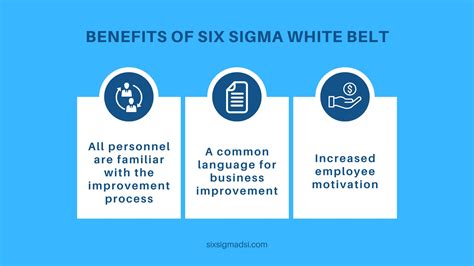 What Is A Lean Six Sigma White Belt