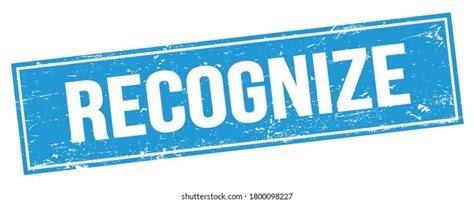2399 Recognize Words Images Stock Photos And Vectors Shutterstock