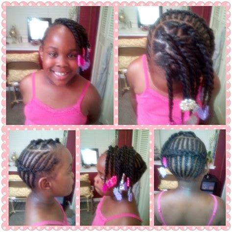 Braids And Bows Little Girl Hairstyles Girl Hairstyles Hair Styles