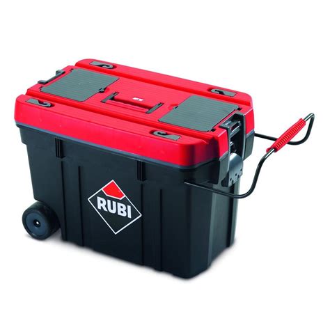 Rubi 24 In Rolling Tool Box 71954 The Home Depot