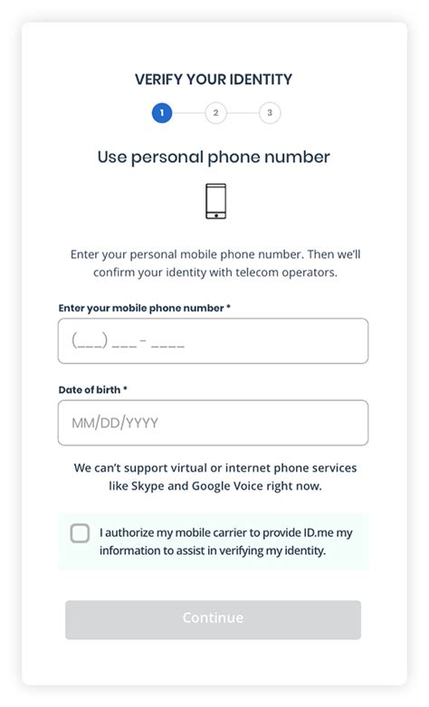 How Do I Verify My Identity Using My Phone Number Idme Help Center
