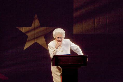 Texmessage Ann Richards Is The Latest Texas Politician To Be Portrayed On Broadway Texas On