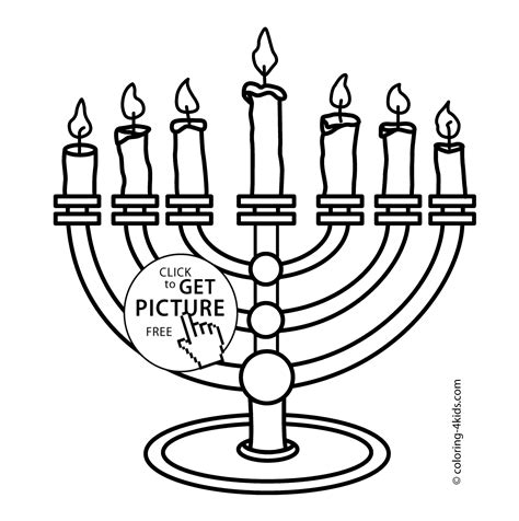 Hanukkah Coloring Pages Printable At Free Printable
