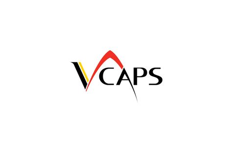 V CAPS Logo Design DD9