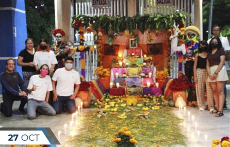 El Tec De Tuxtla Presenta Su Tradicional Altar De Muertos Instituto