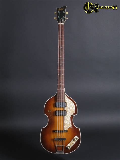 Höfner Hofner 500 1 Caver Beatles Bass 1961 Sunburst Bass For Sale Guitarpoint