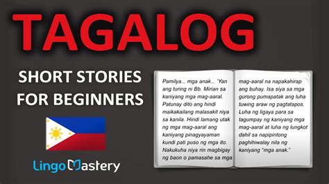 tagalog short stories for beginners [learn with tagalog audiobook] youtube