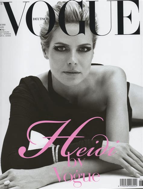 Special Heidi Klum For Vogue Germany