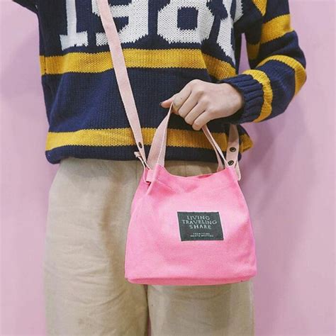 Discover More Than 76 Pink Canvas Tote Bags Induhocakina