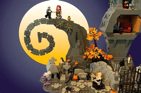 The Nightmare Before Christmas Halloween Town Lego Set Coming Soon