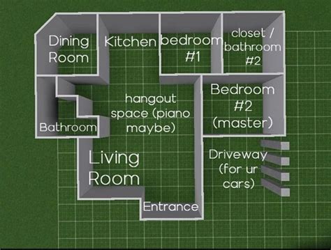 Bloxburg Layout Sims House Plans House Layouts House Outline
