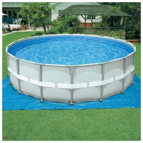 Intex 18 X 52 Ultra Frame Swimming Pool Set With Filter Pump 28331eh